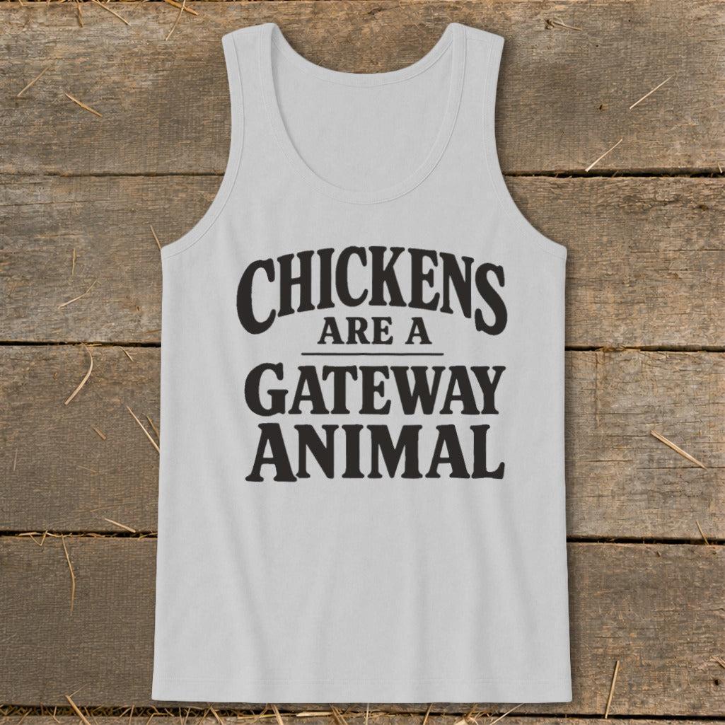 Chickens Are a Gateway Tank Top
