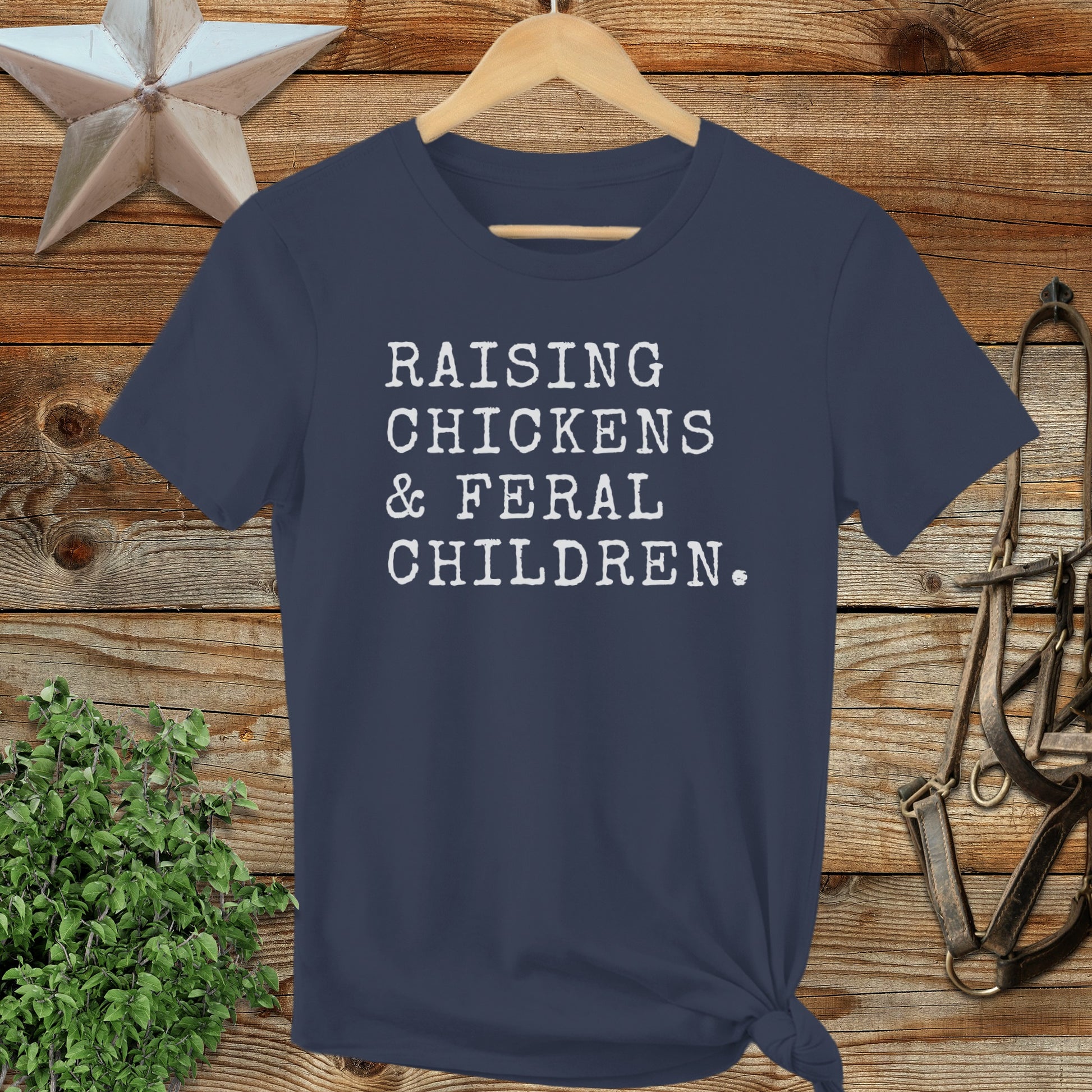 Chickens & Feral Children Ladies Tee