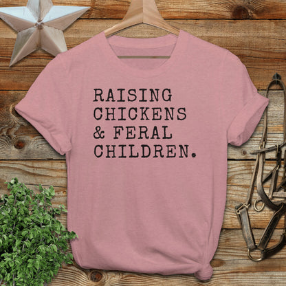 Chickens & Feral Children Softstyle Tee