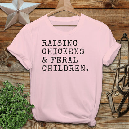 Chickens & Feral Children Softstyle Tee