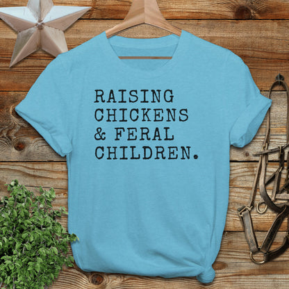 Chickens & Feral Children Softstyle Tee