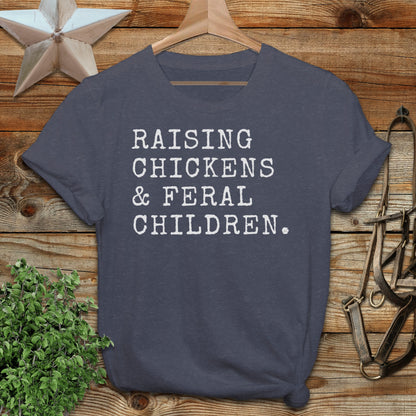 Chickens & Feral Children Softstyle Tee