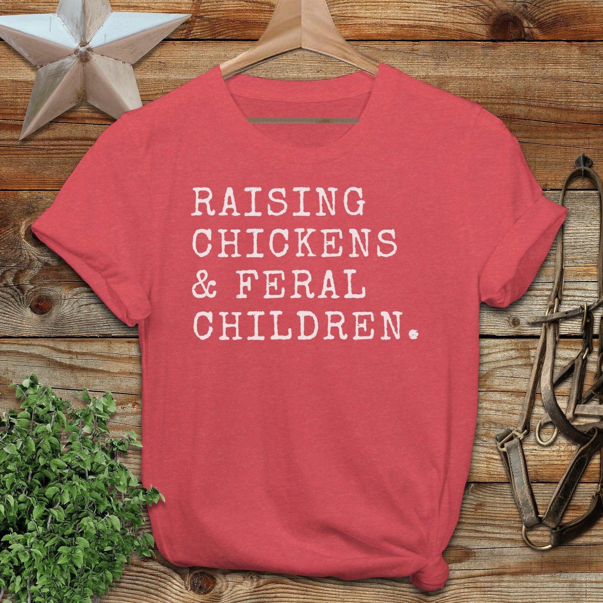 Chickens & Feral Children Softstyle Tee
