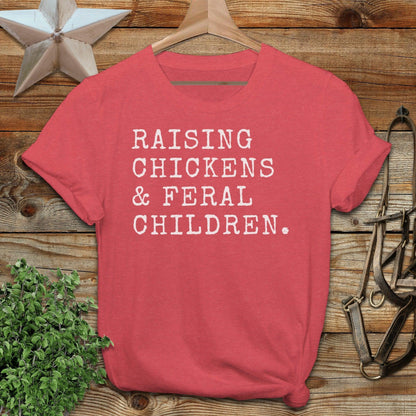 Chickens & Feral Children Softstyle Tee