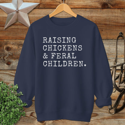 Chickens & Feral Children Sweatshirt