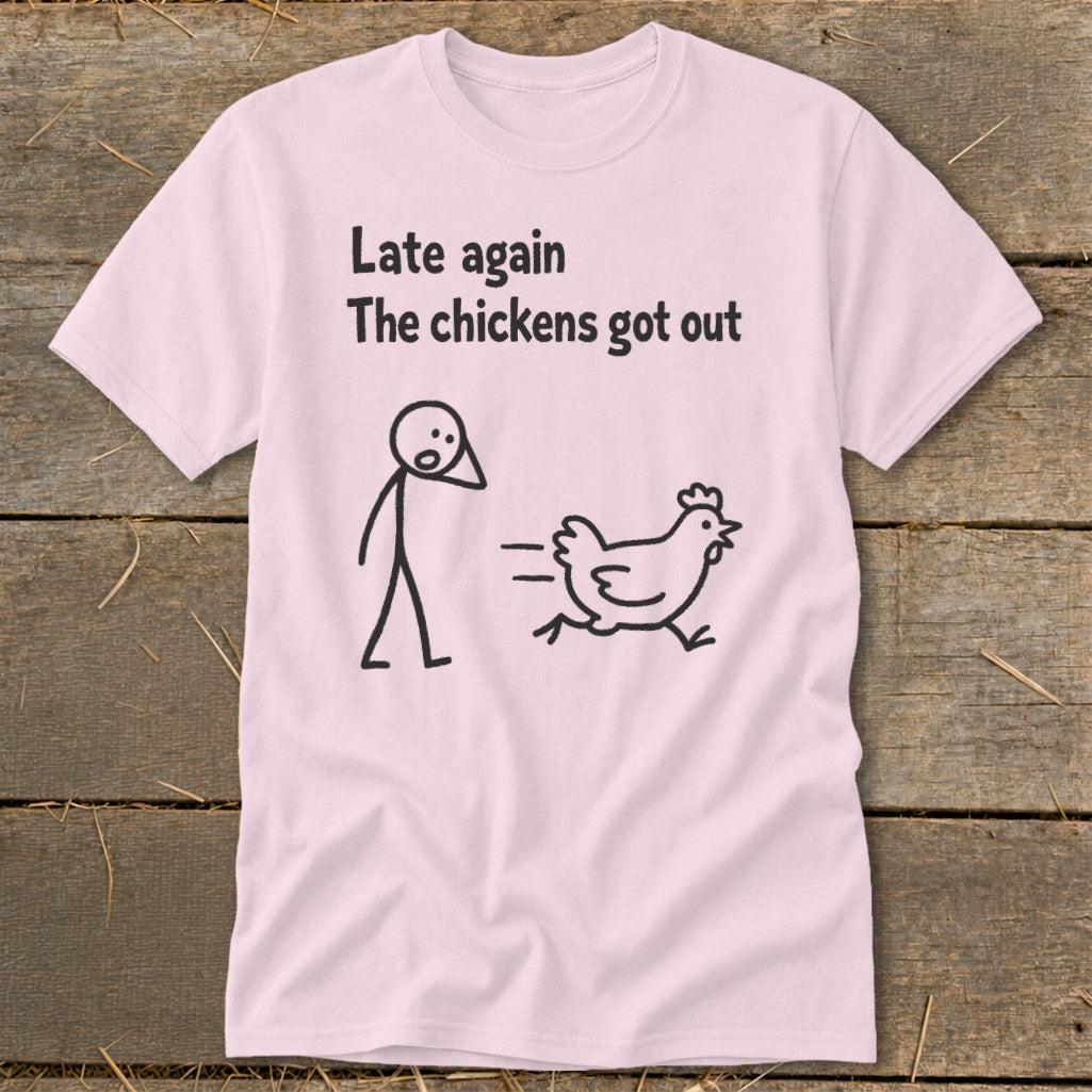 Chickens Got Out Classic Tee