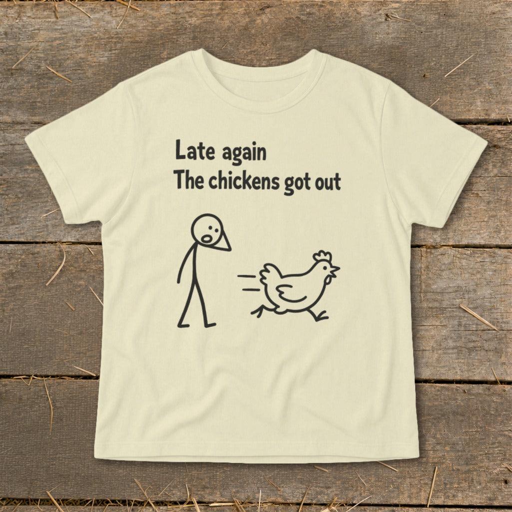 Chickens Got Out Infant Tee