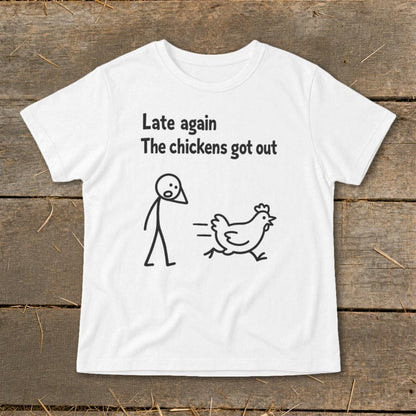 Chickens Got Out Infant Tee
