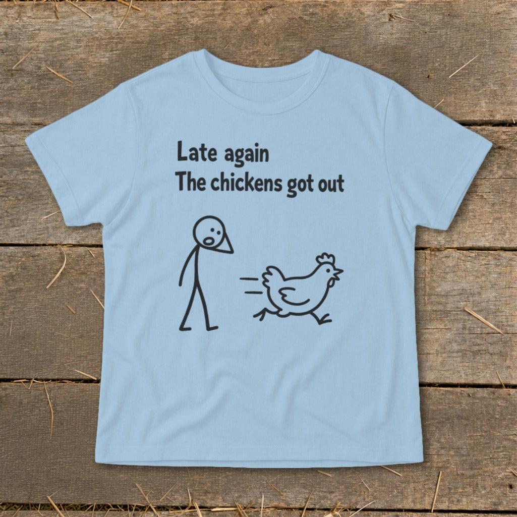 Chickens Got Out Infant Tee