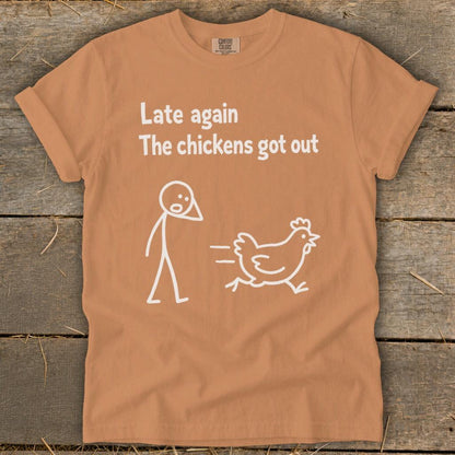 Chickens Got Out Signature Tee
