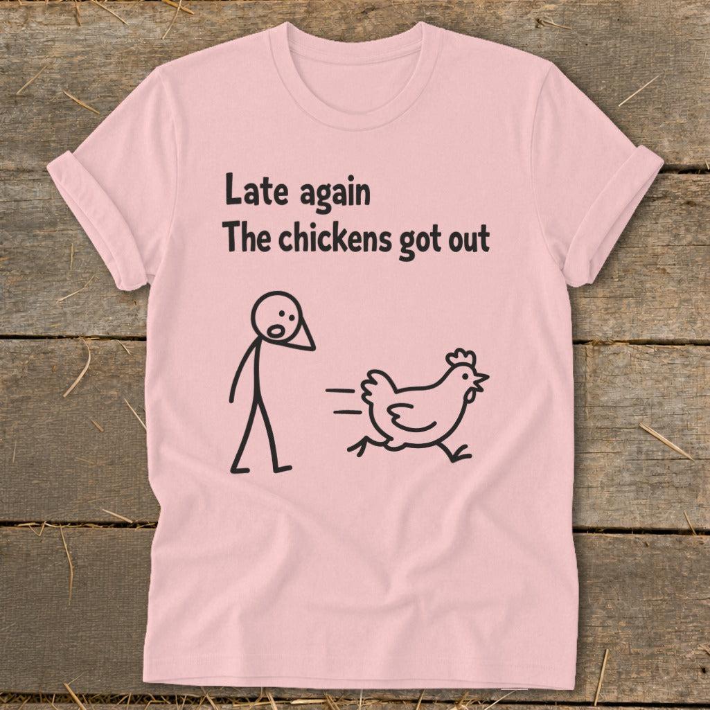 Chickens Got Out Softstyle Tee