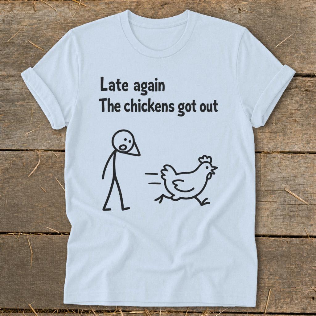 Chickens Got Out Softstyle Tee