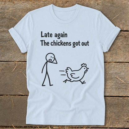 Chickens Got Out Softstyle Tee