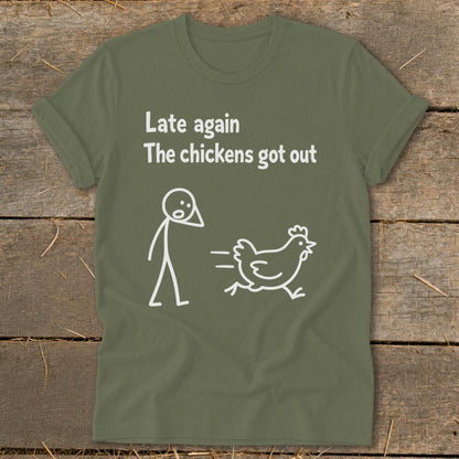 Chickens Got Out Softstyle Tee