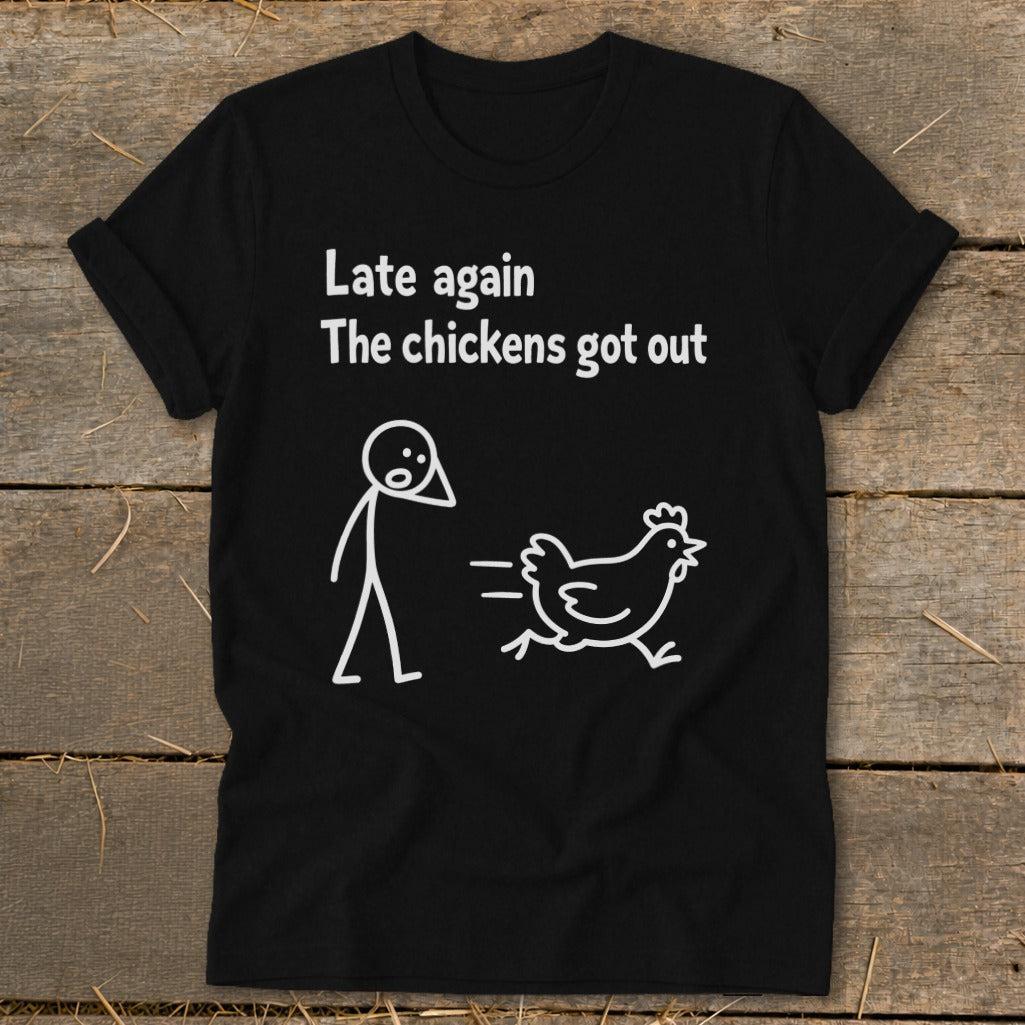 Chickens Got Out Softstyle Tee