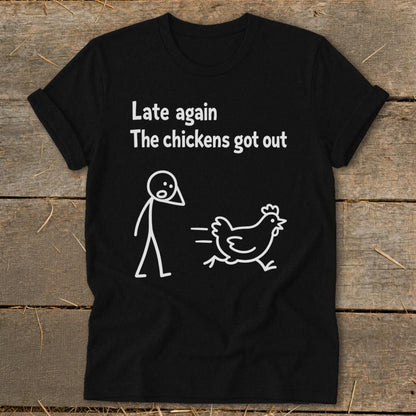 Chickens Got Out Softstyle Tee