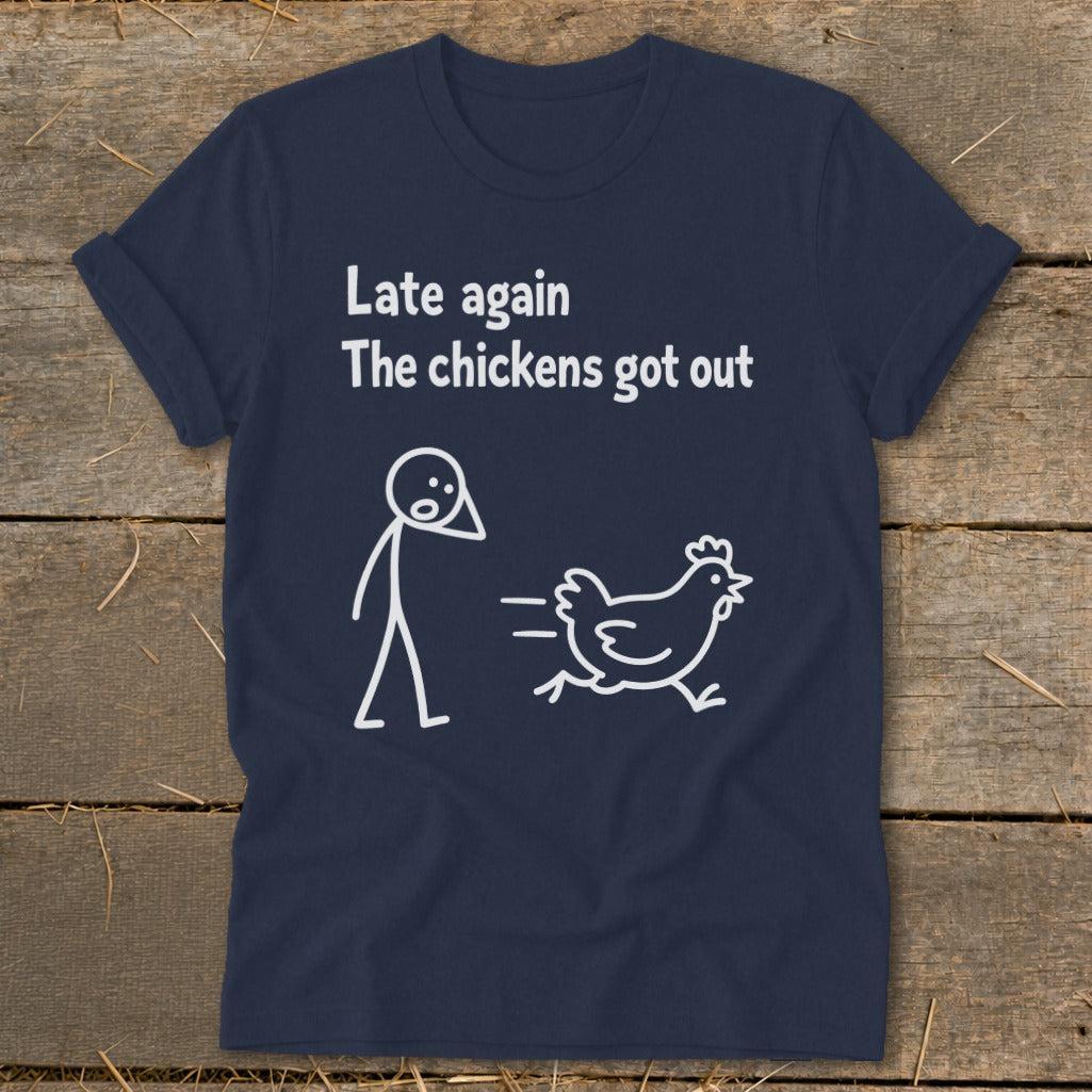 Chickens Got Out Softstyle Tee