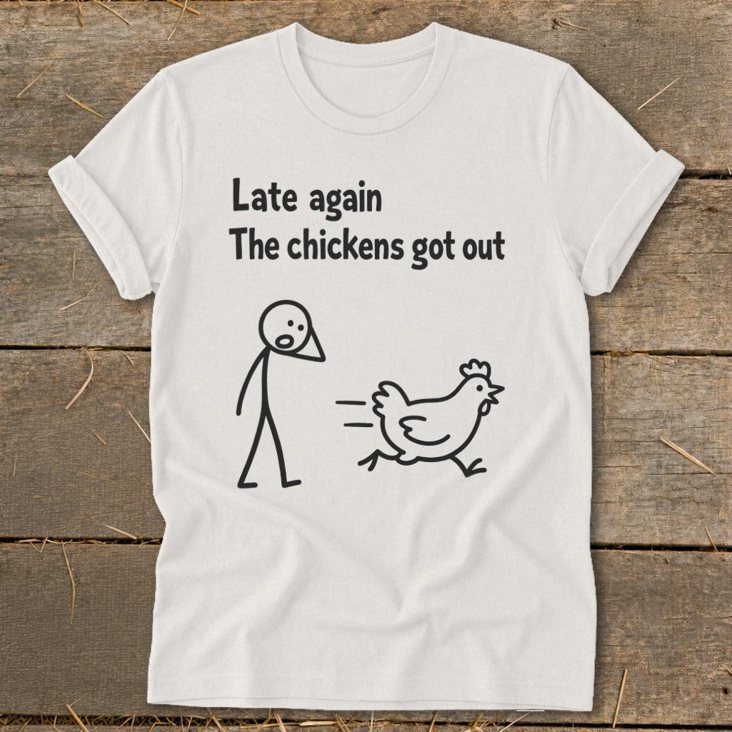 Chickens Got Out Softstyle Tee