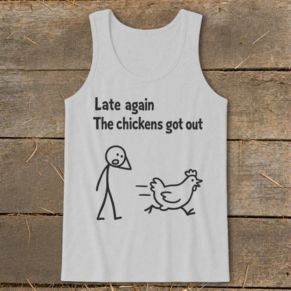Chickens Got Out Tank Top