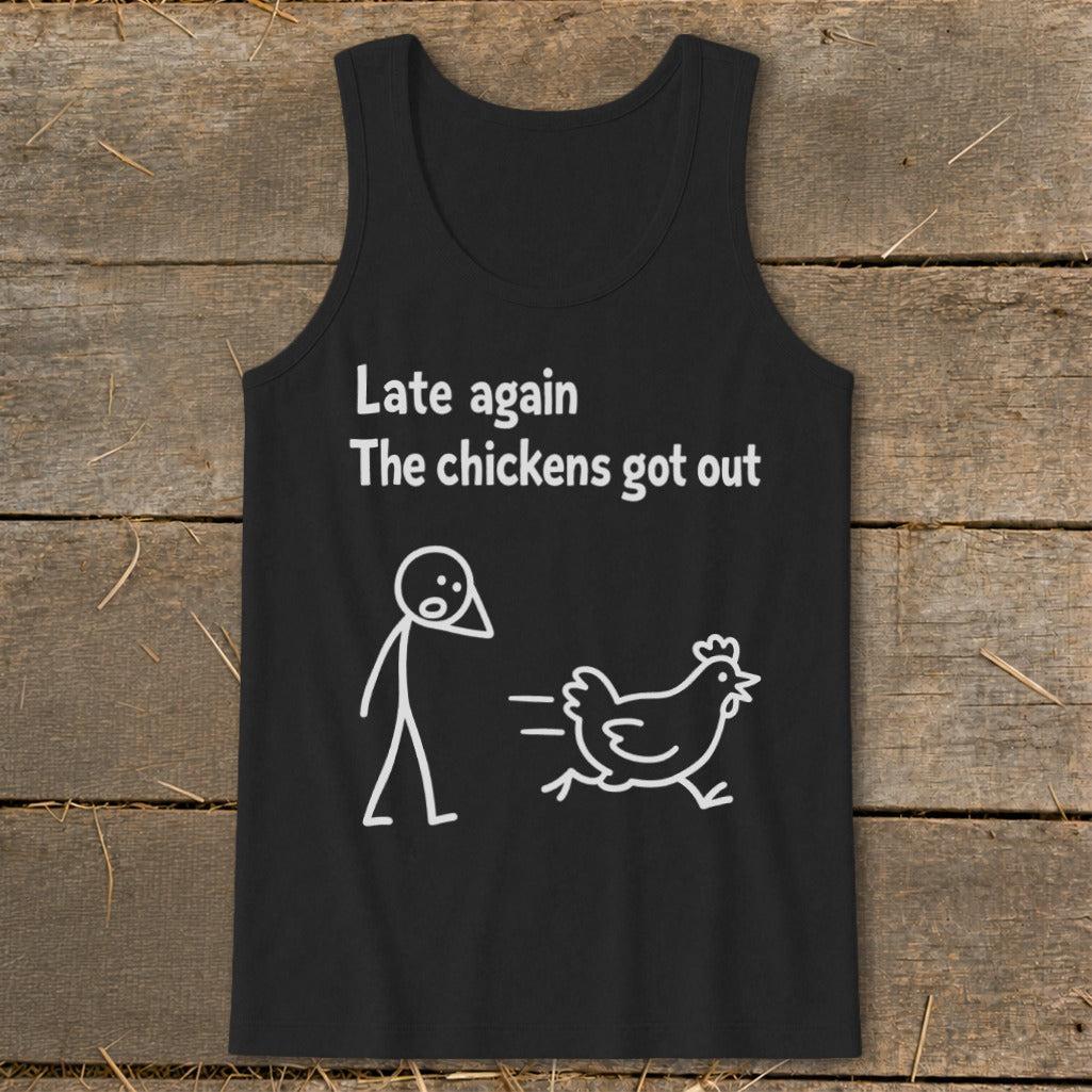 Chickens Got Out Tank Top