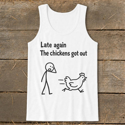 Chickens Got Out Tank Top
