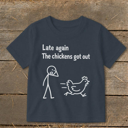 Chickens Got Out Toddler Tee