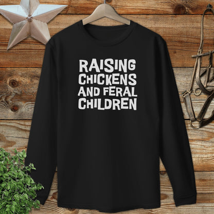 Chickens and Children Long Sleeve Tee