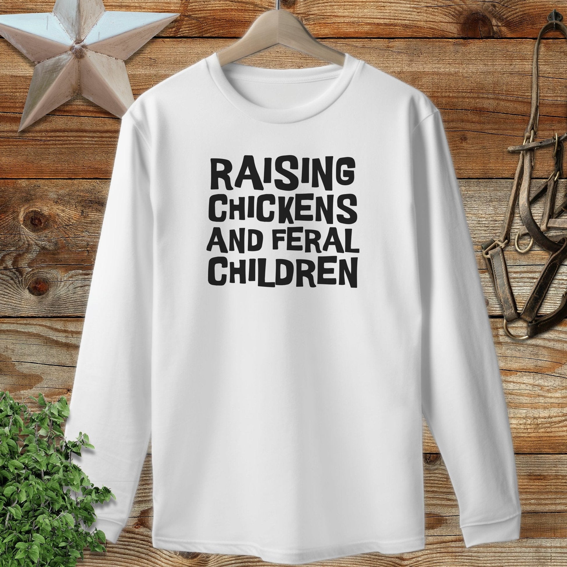 Chickens and Children Long Sleeve Tee