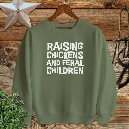 Chickens and Children Sweatshirt