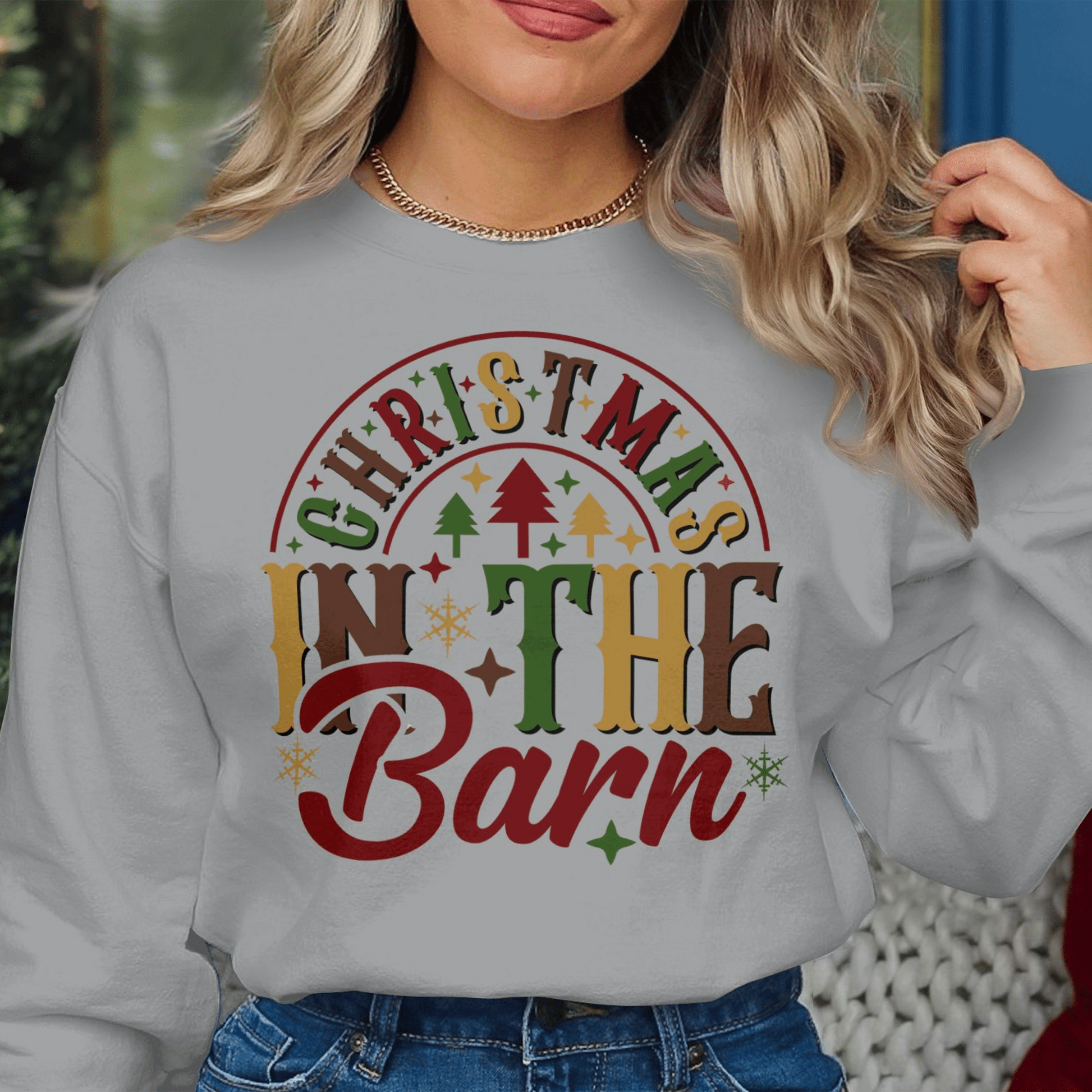 Christmas In The Barn Shirt