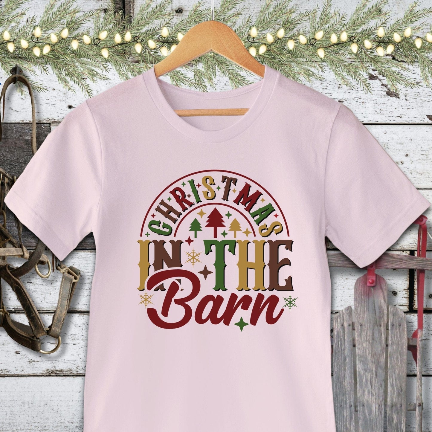 Christmas In The Barn Shirt
