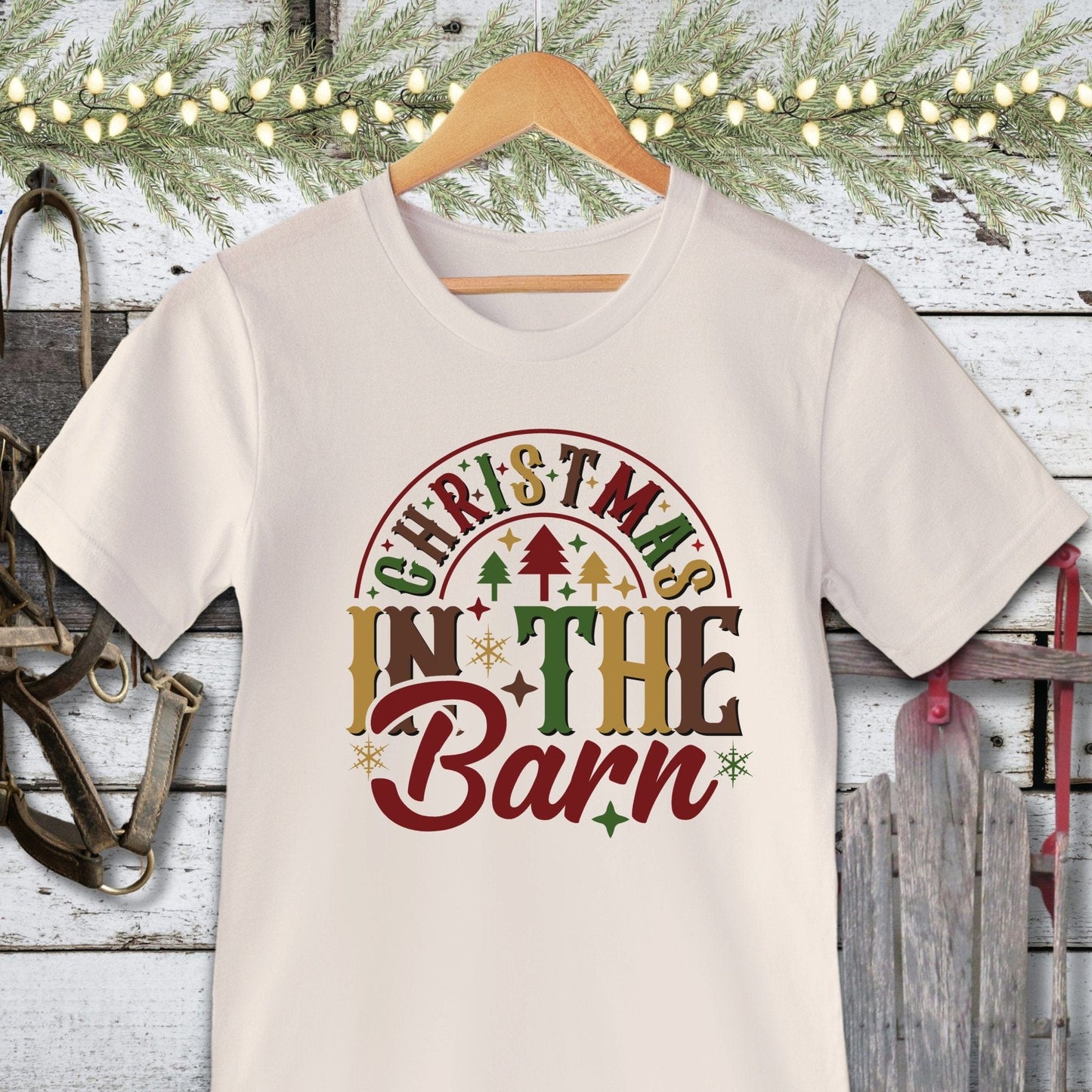 Christmas In The Barn Shirt