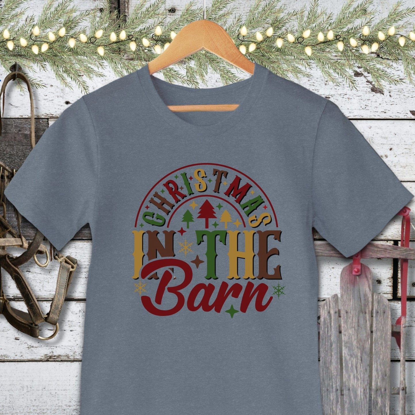 Christmas In The Barn Shirt
