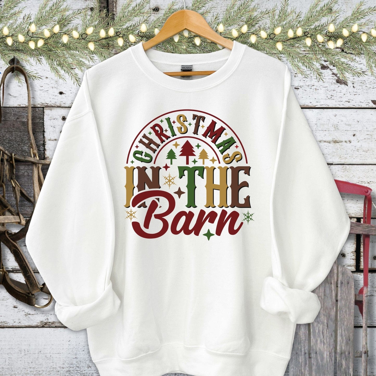 Christmas In The Barn Shirt