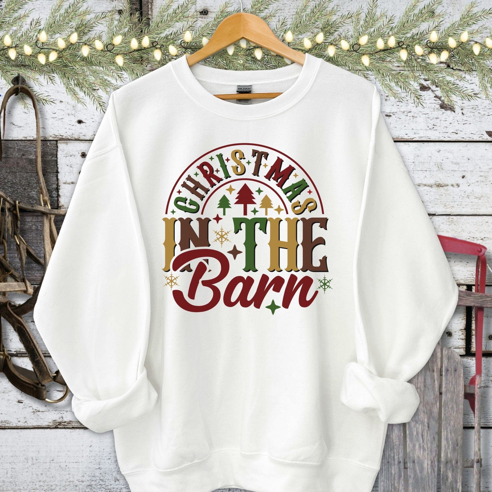 Christmas In The Barn Shirt