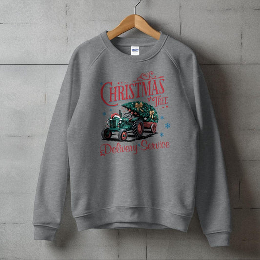 Christmas Tree Delivery Sweatshirt (Adult)