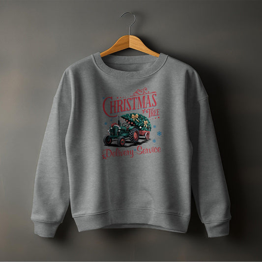 Christmas Tree Delivery Sweatshirt (Youth)