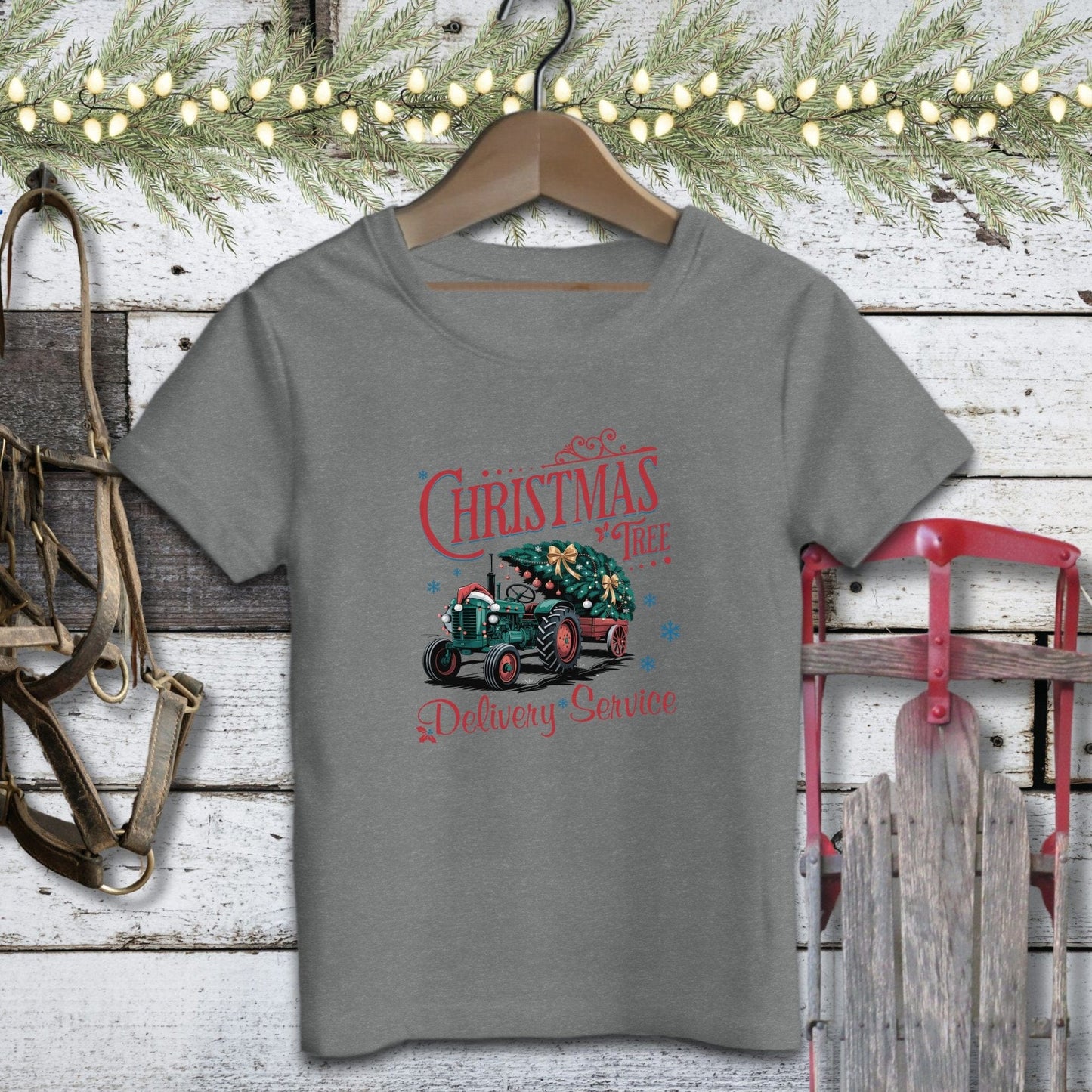 Christmas Tree Delivery Youth Shirt