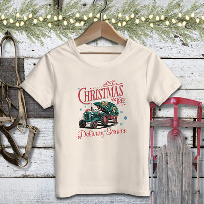 Christmas Tree Delivery Youth Shirt