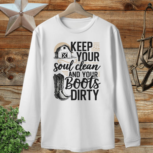 Clean Soul Long Sleeve Tee