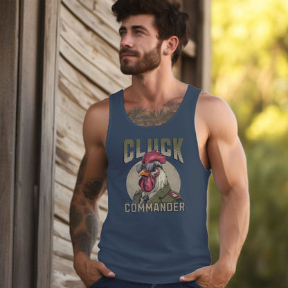 Cluck Commander Tank Top
