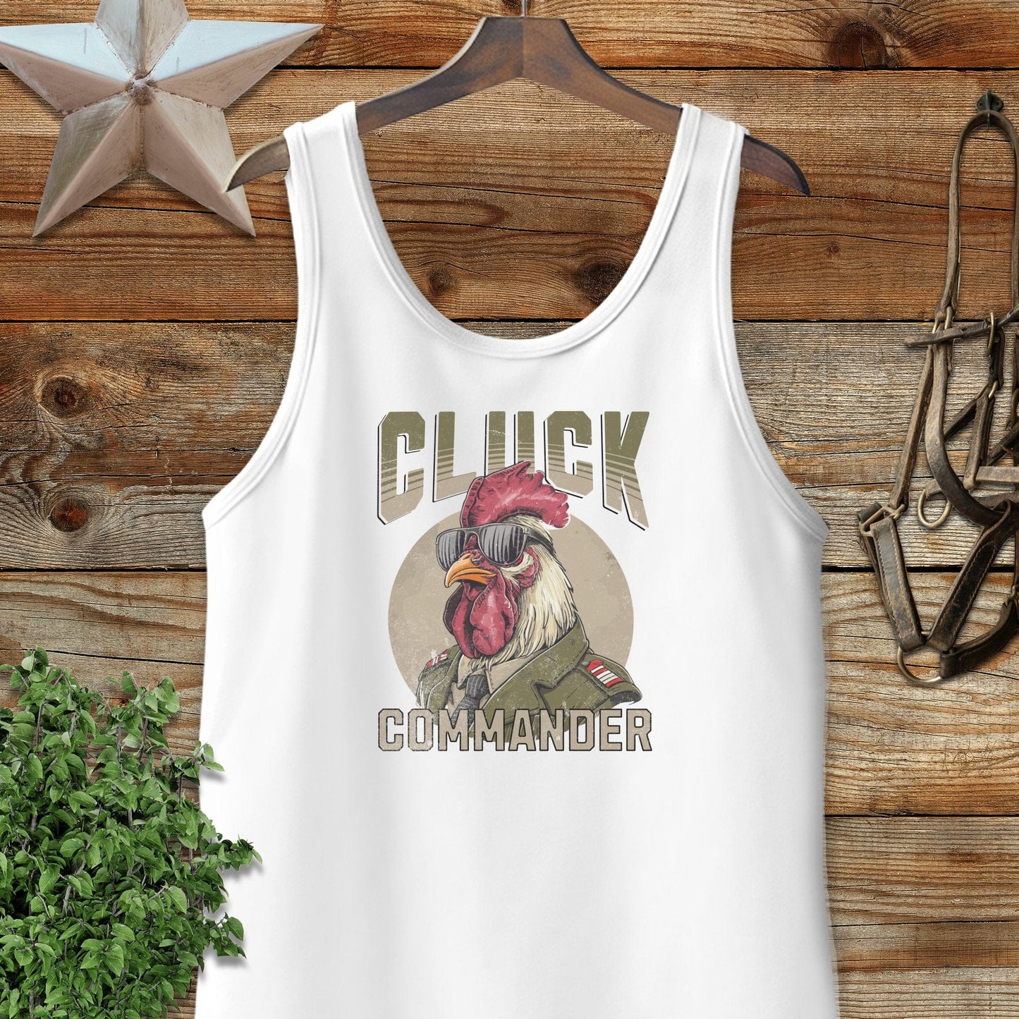 Cluck Commander Tank Top