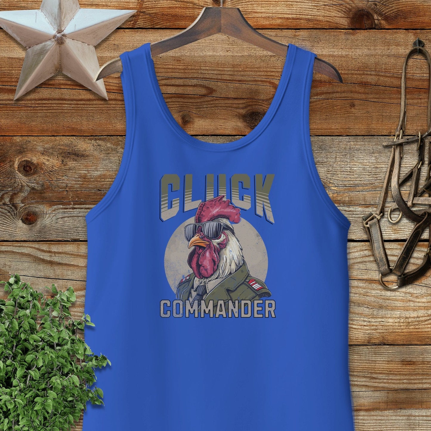 Cluck Commander Tank Top
