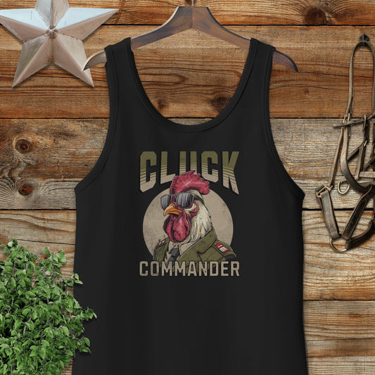 Cluck Commander Tank Top
