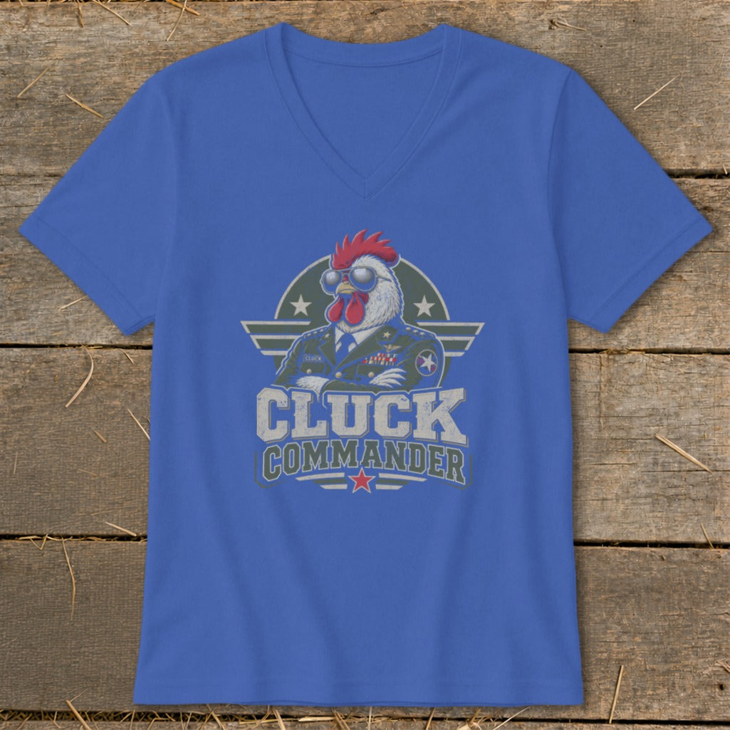Cluck Commander V-neck