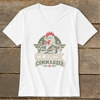 Cluck Commander V-neck
