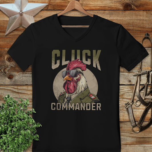 Cluck Commander V-neck