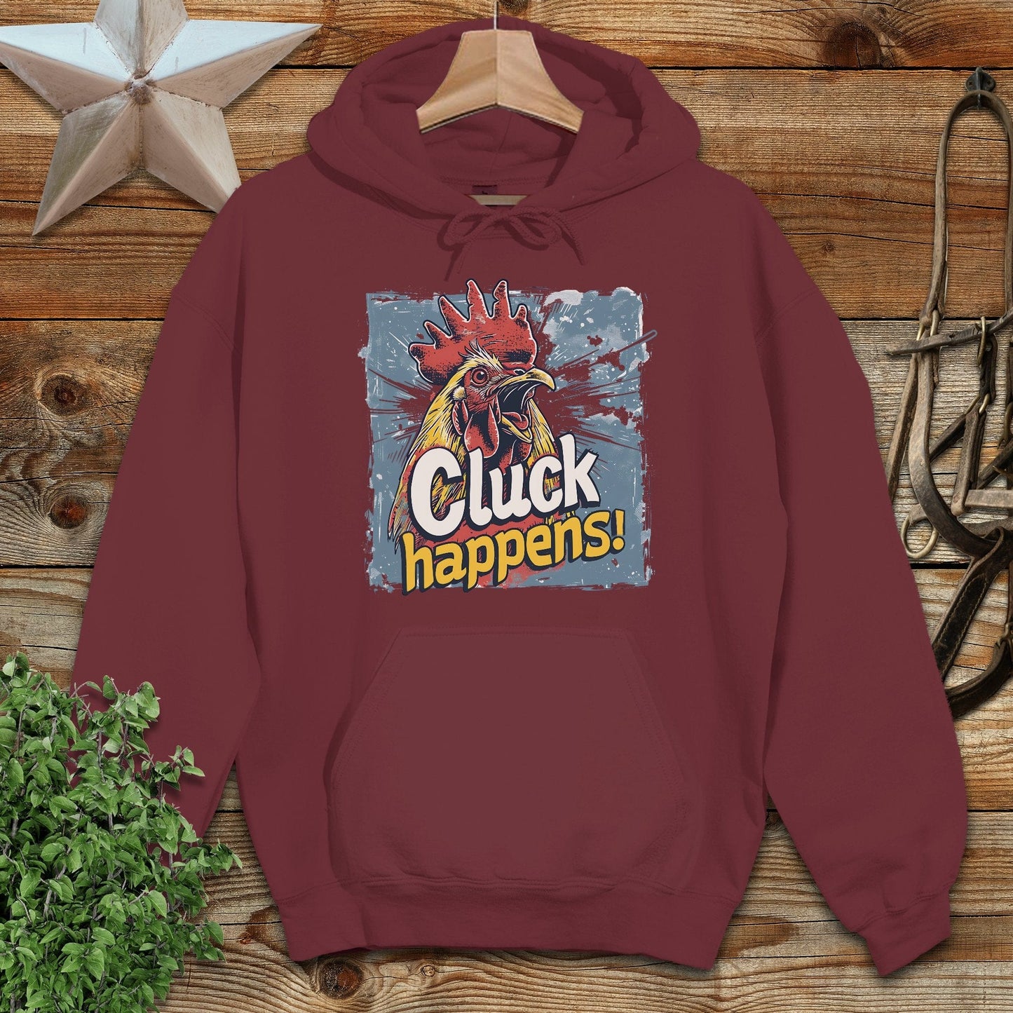 Cluck Happens Hoodie
