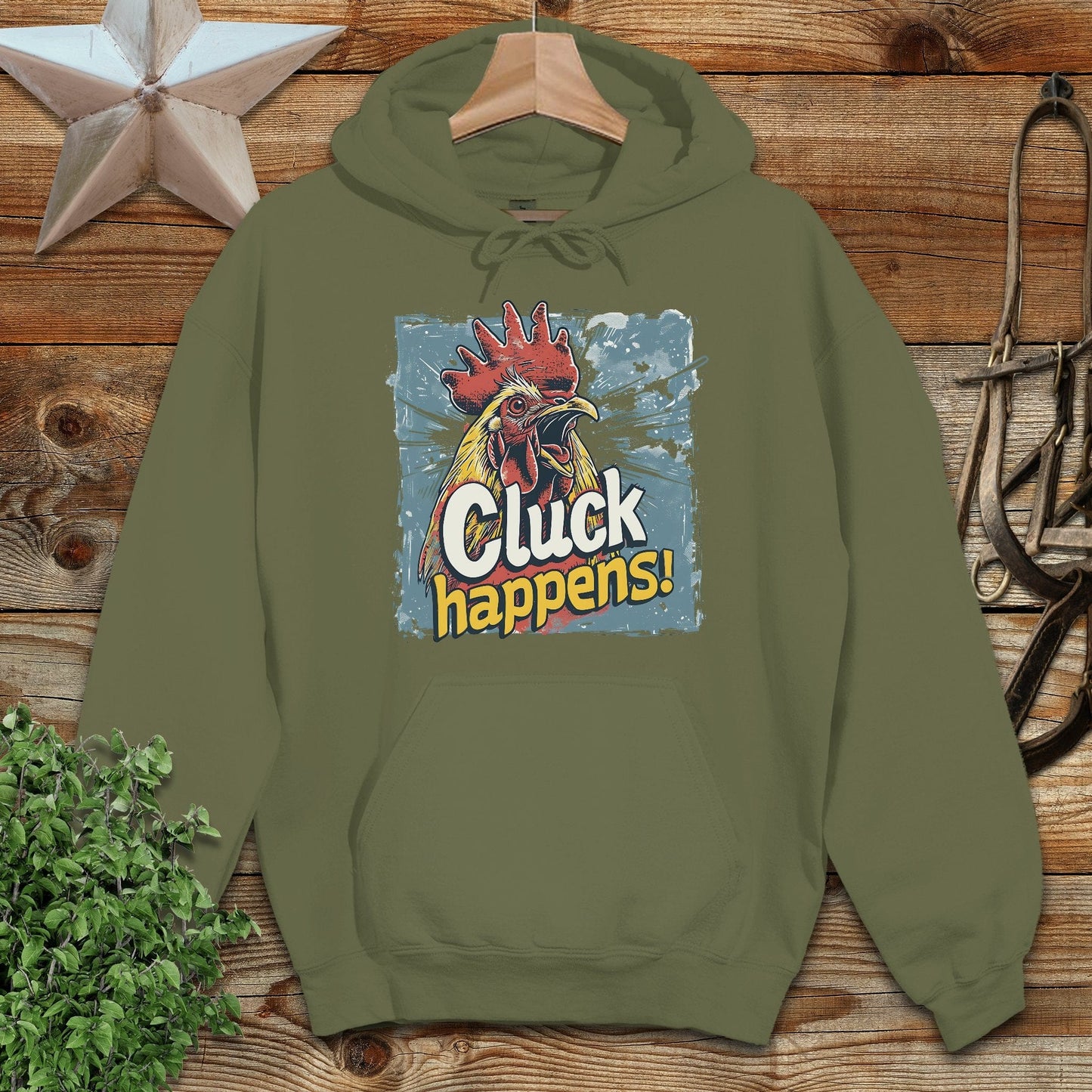 Cluck Happens Hoodie