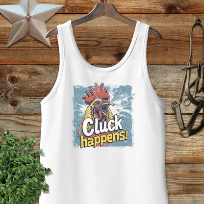 Cluck Happens Tank Top